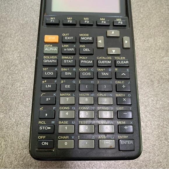 Vintage 1991 Texas Instruments TI-85 Graphing Calculator Tested Works No Cover - Picture 5 of 9